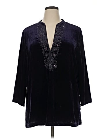 Chico's 3/4 Sleeve Blouse (view 1)