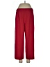 J.Crew 100% Polyester Solid Red Casual Pants Size 10 - photo 1