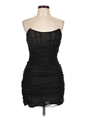 White Fox Cocktail Dress (view 1)
