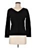 Petite Sophisticate Black Pullover Sweater Size Med Petite - photo 1