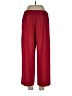 J.Crew 100% Polyester Solid Red Casual Pants Size 10 - photo 2