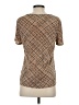 Jaclyn Smith Brown Short Sleeve Blouse Size S - photo 2