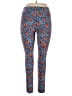 Lularoe Print Blue Leggings Size 1X (Tall & Curvy) - photo 1