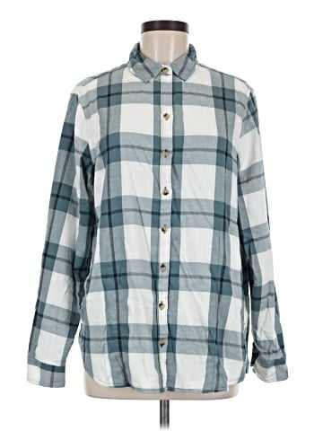 Jachs Girlfriend Long Sleeve Button-Down Shirt (view 1)