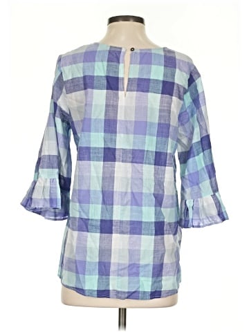 Bobeau 3/4 Sleeve Blouse (view 2)