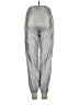 Unbranded 100% Polyester Metallic Silver Casual Pants Size S - photo 2