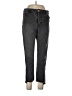 H&M Chevron-herringbone Gray Jeans Size 12 - photo 1