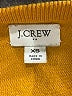 J.Crew Factory Store 100% Cotton Solid Gold Yellow Pullover Sweater Size XS - photo 7