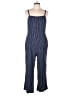 Old Navy Stripes Blue Green Jumpsuit Size L - photo 1