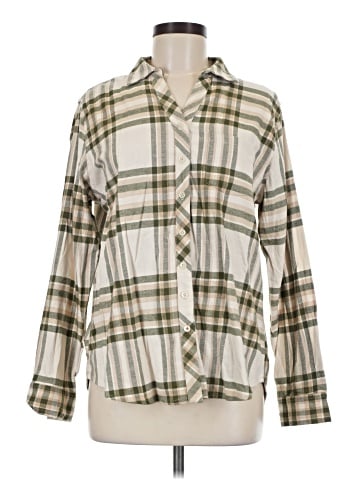 Weatherproof Long Sleeve Button-Down Shirt (view 1)