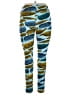 Lularoe Print Blue Leggings Size 1X (Tall & Curvy) - photo 2