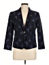 Ann Taylor Floral Blue Blazer Size 8 - photo 1