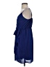 Everly 100% Polyester Solid Blue Cocktail Dress Size S - photo 5