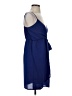 Everly 100% Polyester Solid Blue Cocktail Dress Size S - photo 4