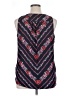 Maurices 100% Polyester Blue Sleeveless Blouse Size XL - photo 2