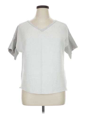 Lafayette 148 New York Short Sleeve Top (view 1)