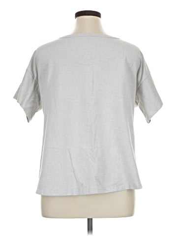 Lafayette 148 New York Short Sleeve Top (view 2)