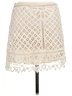 TOBI 100% Polyester Ivory Casual Skirt Size Med - Lg - photo 1