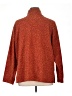 Coldwater Creek 100% Polyester Orange Turtleneck Sweater Size 1X - photo 2
