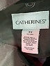 Catherines 100% Polyester Black Raincoat Size 3X - photo 6