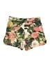 Elevenses Floral Green Shorts Size 4 - photo 2