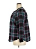 Old Navy 100% Cotton Plaid Black Long Sleeve Button-Down Shirt Size XXL - photo 5