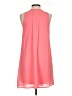 She + Sky 100% Polyester Solid Pink Casual Dress Size S - photo 2