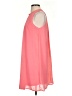 She + Sky 100% Polyester Solid Pink Casual Dress Size S - photo 5