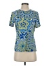 Lands' End Paisley Blue Active T-Shirt Size S - photo 1