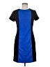 MICHAEL Michael Kors Blue Black Short Sleeve Top Size 8 - photo 1