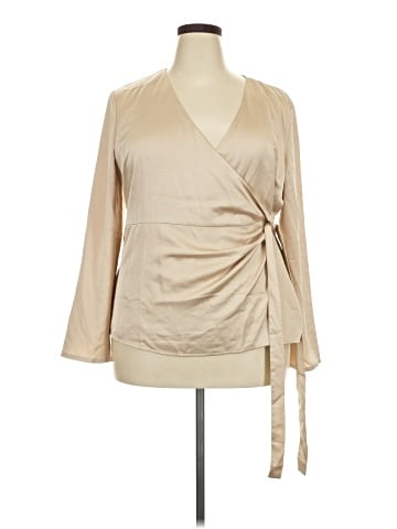 Ann Taylor Long Sleeve Blouse (view 1)