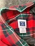 Janie and Jack 100% Cotton Plaid Red Long Sleeve Button-Down Shirt Size 3 - photo 3
