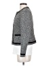 Ann Taylor 100% Polyester Tweed Gray Jacket Size 0 Petite - photo 5