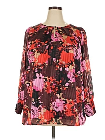Lane Bryant Long Sleeve Blouse (view 1)