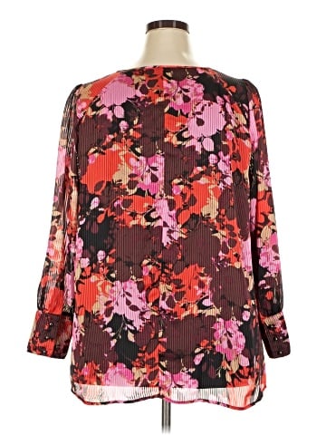Lane Bryant Long Sleeve Blouse (view 2)