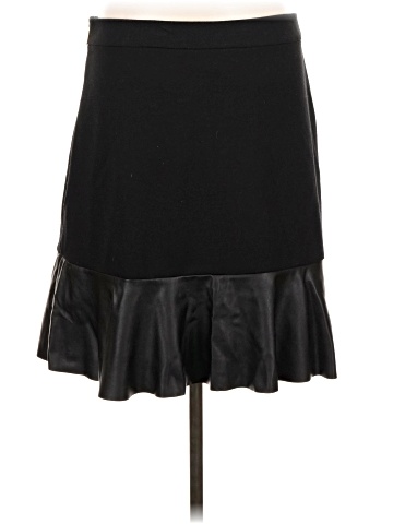 MICHAEL Michael Kors Faux Leather Skirt (view 2)
