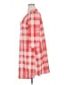 Unbranded Plaid Red Casual Dress Size XL - photo 5