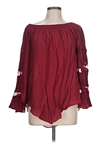 NY Collection Long Sleeve Blouse (view 1)