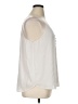 Ann Taylor LOFT 100% Polyester Ivory Sleeveless Blouse Size XL - photo 4