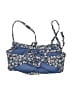 Xhilaration Floral Blue Swimsuit Top Size Fits all D/DD - photo 2