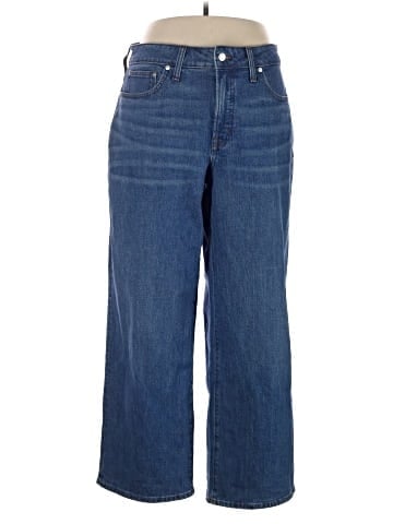 Madewell The Plus Perfect Vintage Wide-Leg Jean in Leifland Wash (view 1)