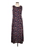 STUDIO EASE Blue Casual Dress Size 10 Petite - photo 1