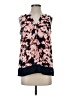 Tommy Hilfiger 100% Polyester Blue Sleeveless Blouse Size S - photo 1