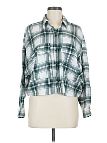 Abercrombie & Fitch Long Sleeve Button-Down Shirt (view 1)