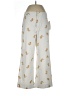 Bagatelle Floral Ivory Casual Pants Size 12 - photo 1