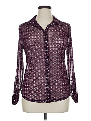 INC International Concepts Long Sleeve Blouse (view 1)