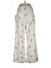 Bagatelle Floral Ivory Casual Pants Size 12 - photo 2