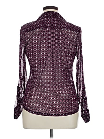 INC International Concepts Long Sleeve Blouse (view 2)