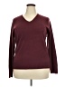 Carol Rose 100% Acrylic Burgundy Pullover Sweater Size 2X - photo 1