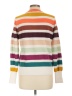 Ann Taylor LOFT Stripes Ivory Pullover Sweater Size L - photo 2
